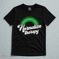 Normalize Therapy Rainbow Mental Health Matters T-Shirt thumb 5