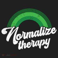 Normalize Therapy Rainbow Mental Health Matters Beanie thumb 2
