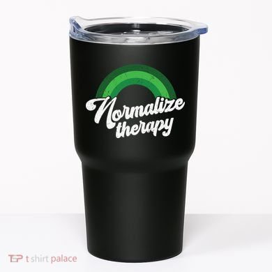Normalize Therapy Rainbow Mental Health Matters Tumbler