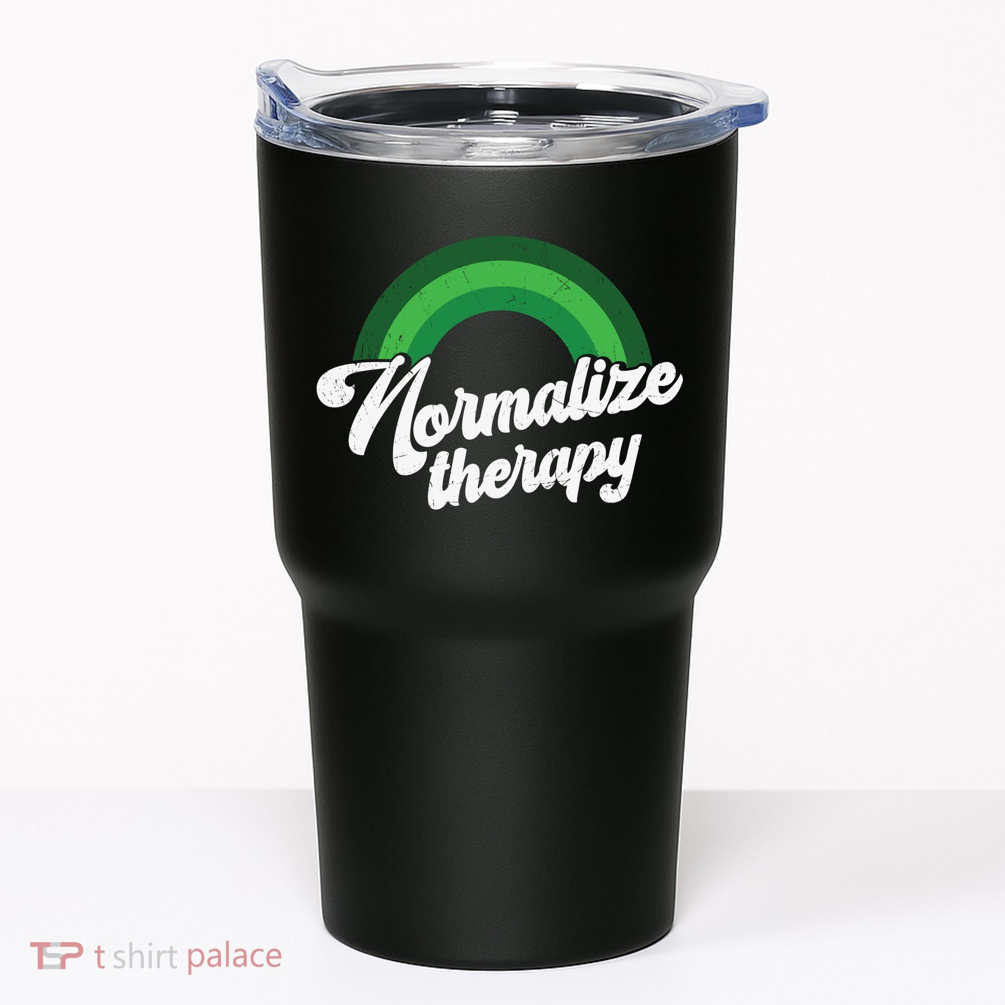 Normalize Therapy Rainbow Mental Health Matters Tumbler