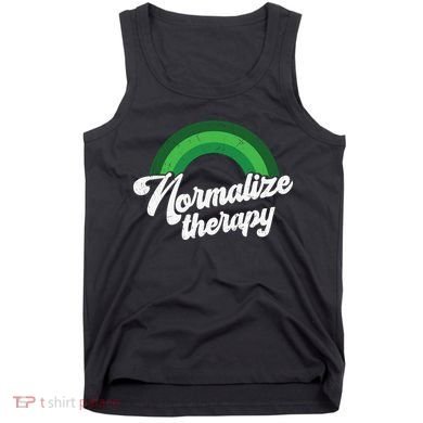 Normalize Therapy Rainbow Mental Health Matters Tank Top