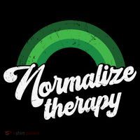 Normalize Therapy Rainbow Mental Health Matters Kids Sweatshirt thumb 2
