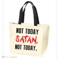 Not Today Satan Tote Bag thumb 3