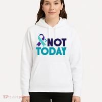 Not Today Suicide Prevention Ribbon Hoodie thumb 5