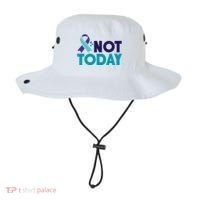 Not Today Suicide Prevention Ribbon Bucket Hat thumb 0
