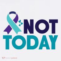 Not Today Suicide Prevention Ribbon Women's Hoodie thumb 2