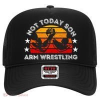 Not Today Son Arm Wrestling Game Father Valentines Day Hat thumb 0