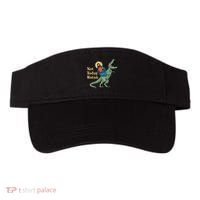 Not Today Satan Jesus Riding Dinosaur T Rex Funny Sarcastic Visor thumb 0