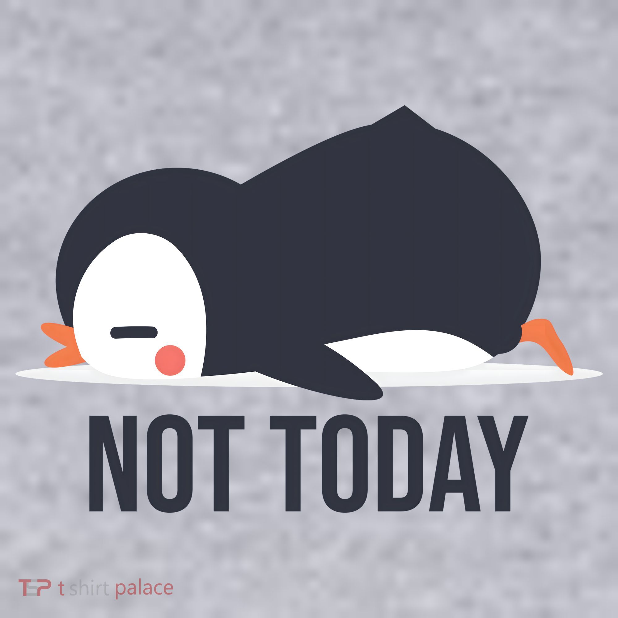 Not Today Seabird Funny Cute Women's Sweatshirt