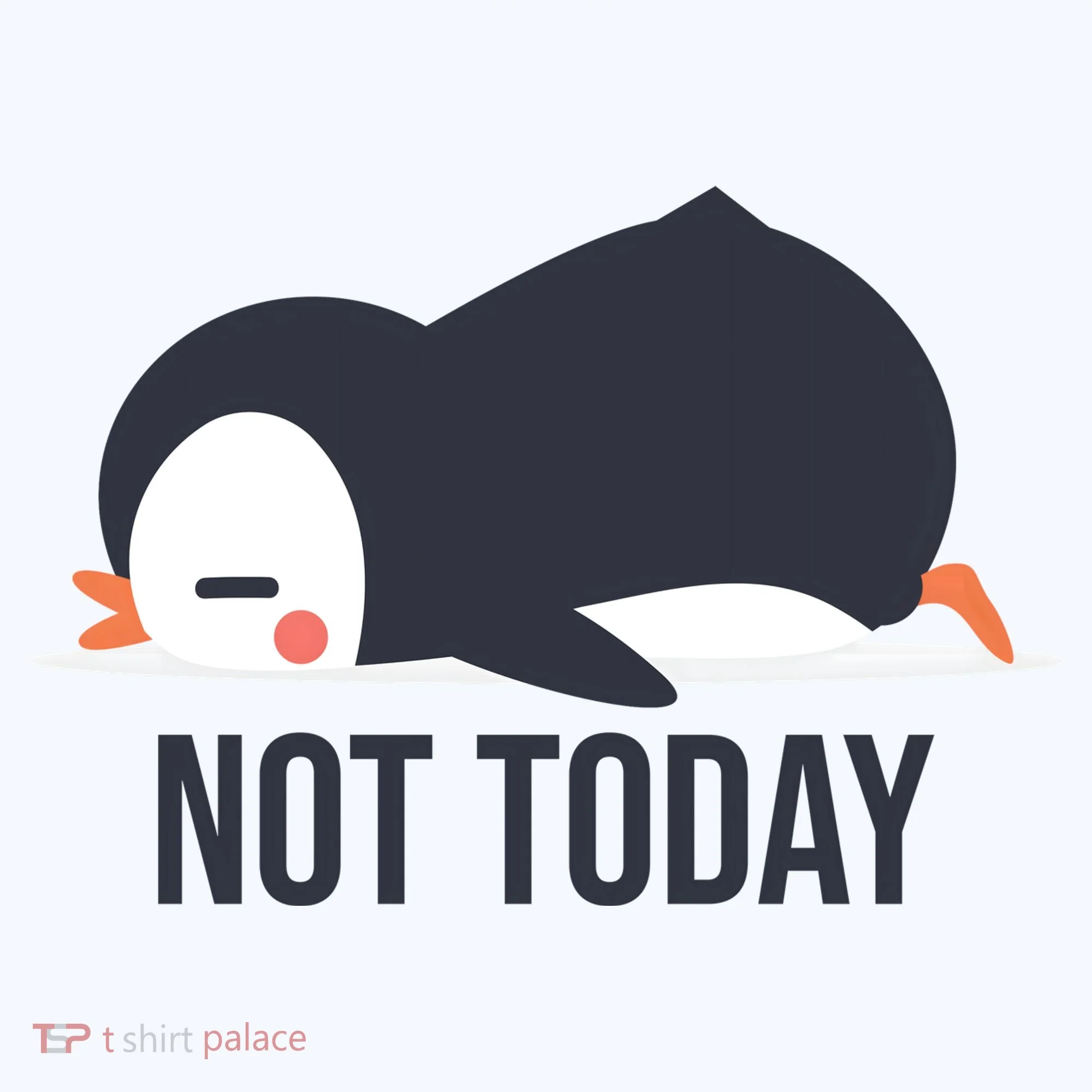 Not Today Seabird Funny Cute Doggie Tank