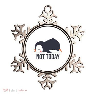 Not Today Seabird Funny Cute Ornament