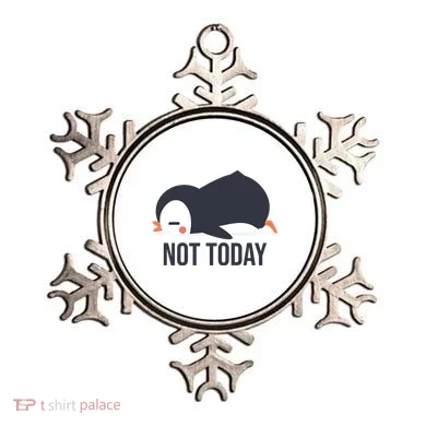 Not Today Seabird Funny Cute Ornament