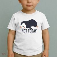 Not Today Seabird Funny Cute Toddler T-Shirt thumb 2