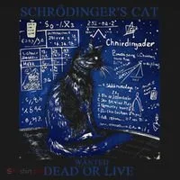 Nice Try SchröDingerS Cat Quantum Physics Humor Box Doggie Tank thumb 4