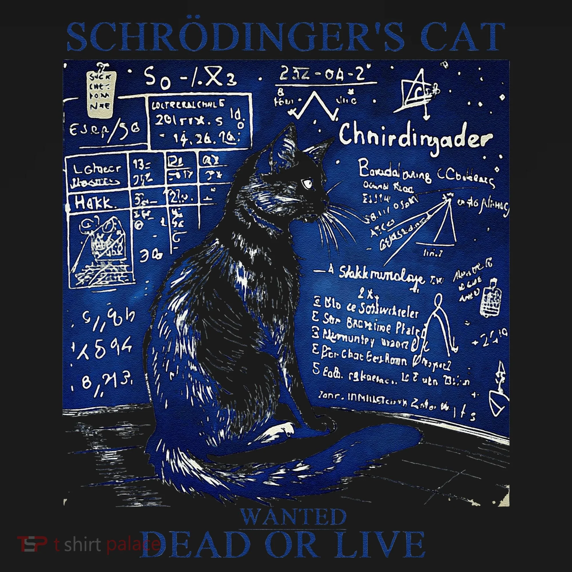 Nice Try SchröDingerS Cat Quantum Physics Humor Box Doggie Tank
