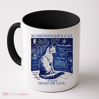 Nice Try SchröDingerS Cat Quantum Physics Humor Box Coffee Mug