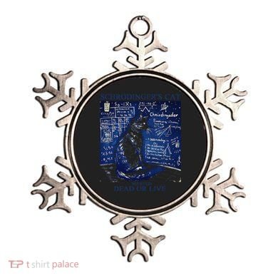 Nice Try SchröDingerS Cat Quantum Physics Humor Box Ornament