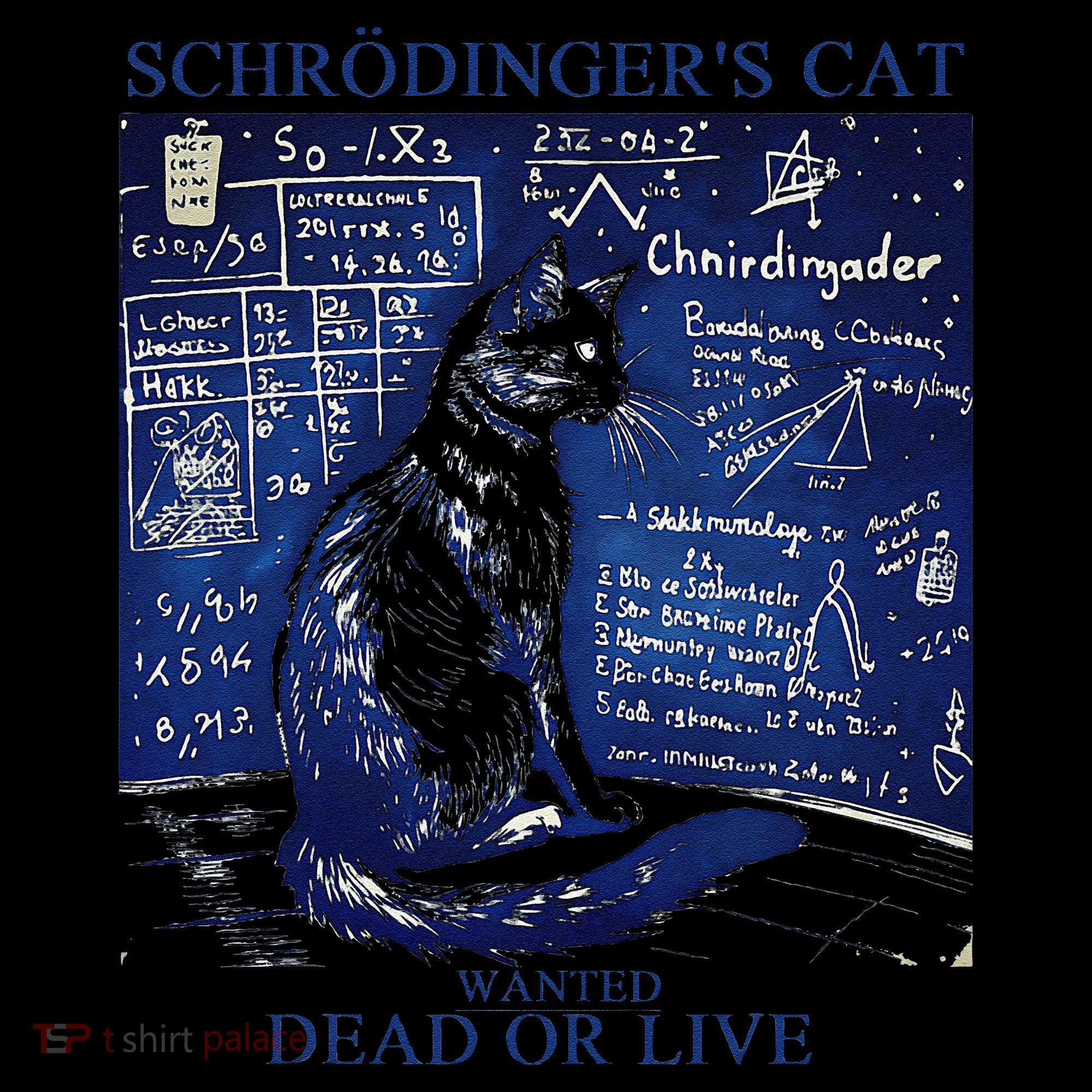 Nice Try SchröDingerS Cat Quantum Physics Humor Box Women's Tank Top