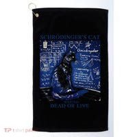 Nice Try SchröDingerS Cat Quantum Physics Humor Box Golf Towel thumb 0