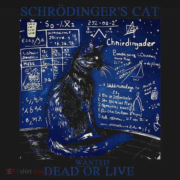 Nice Try SchröDingerS Cat Quantum Physics Humor Box Kids Long Sleeve Shirt