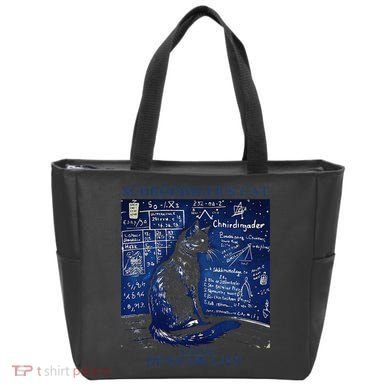 Nice Try SchröDingerS Cat Quantum Physics Humor Box Tote Bag