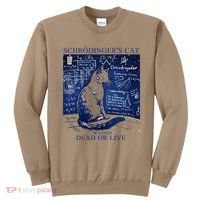 Nice Try SchröDingerS Cat Quantum Physics Humor Box Sweatshirt thumb 0