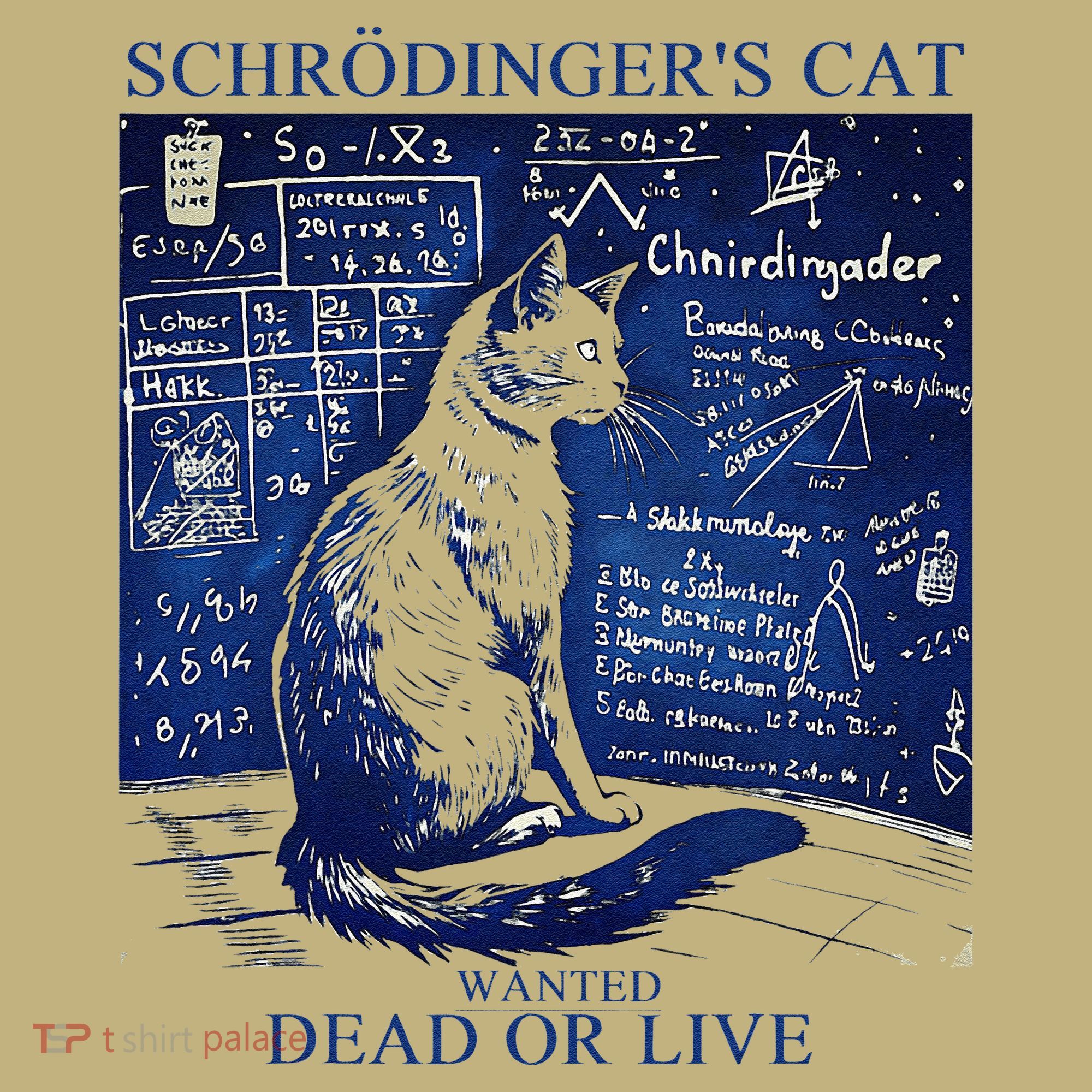 Nice Try SchröDingerS Cat Quantum Physics Humor Box Button