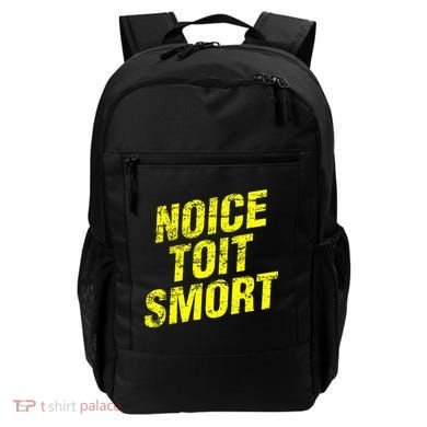 Noice Toit Smort Funny Saying Backpack