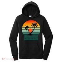Newport Tropical Sunset Palm Trees Beach Women's Hoodie thumb 0