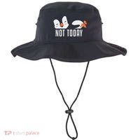 Not Today Sea Bird King Emperor Penguin Lover Penguin Bucket Hat thumb 0