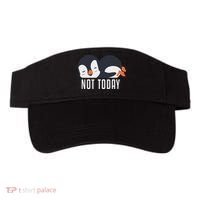 Not Today Sea Bird King Emperor Penguin Lover Penguin Visor thumb 0