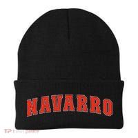Navarro Texas Tx College Style Red Text Navarro Beanie thumb 0