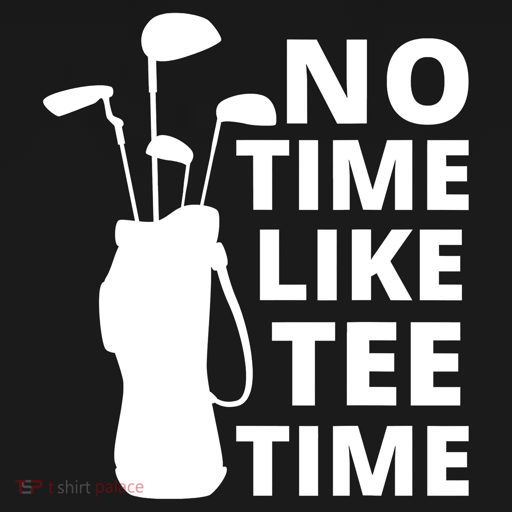 No Time Tee Time Funny Golf Dad Golfer Fathers Women's Perfect Tri Tunic Long Sleeve Shirt