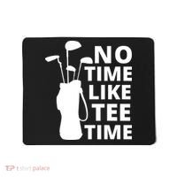 No Time Tee Time Funny Golf Dad Golfer Fathers Mousepad thumb 0