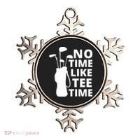 No Time Tee Time Funny Golf Dad Golfer Fathers Ornament thumb 0