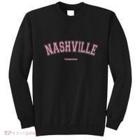 Nashville Tennessee Tn Varsity Style On Nashville Sweatshirt thumb 0