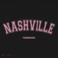 Nashville Tennessee Tn Varsity Style On Nashville Women's Hoodie thumb 2