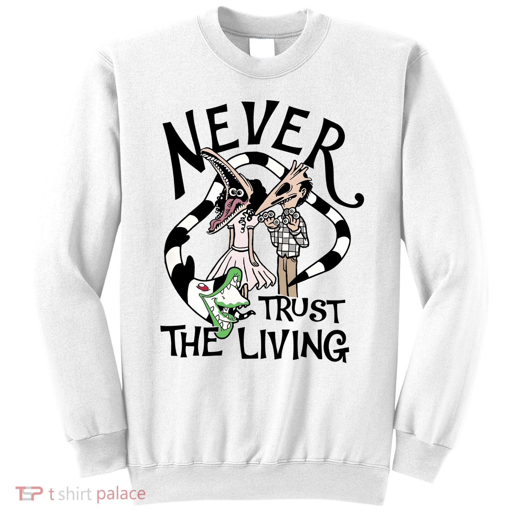 Never Trust The Living Movie Halloween Boo Bash Sweatshirt