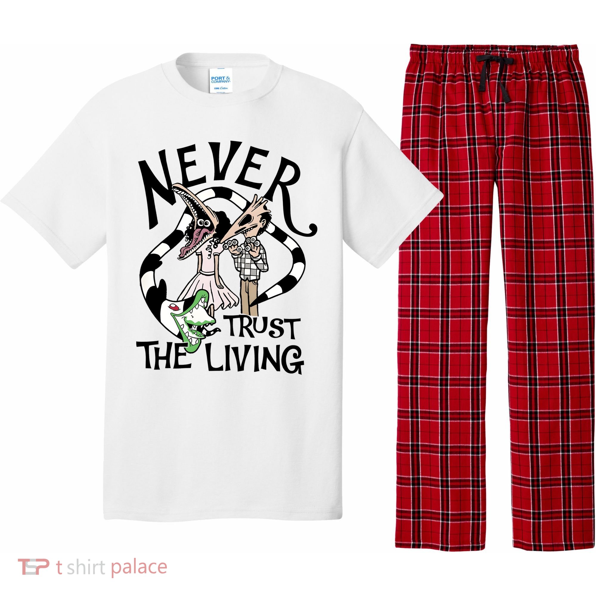 Never Trust The Living Movie Halloween Boo Bash Pajama Set