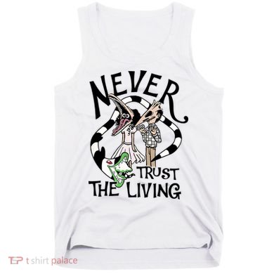 Never Trust The Living Movie Halloween Boo Bash Tank Top