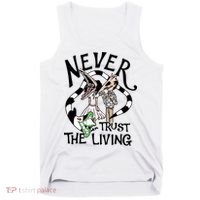 Never Trust The Living Movie Halloween Boo Bash Tank Top thumb 0