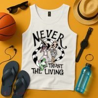 Never Trust The Living Movie Halloween Boo Bash Tank Top thumb 4