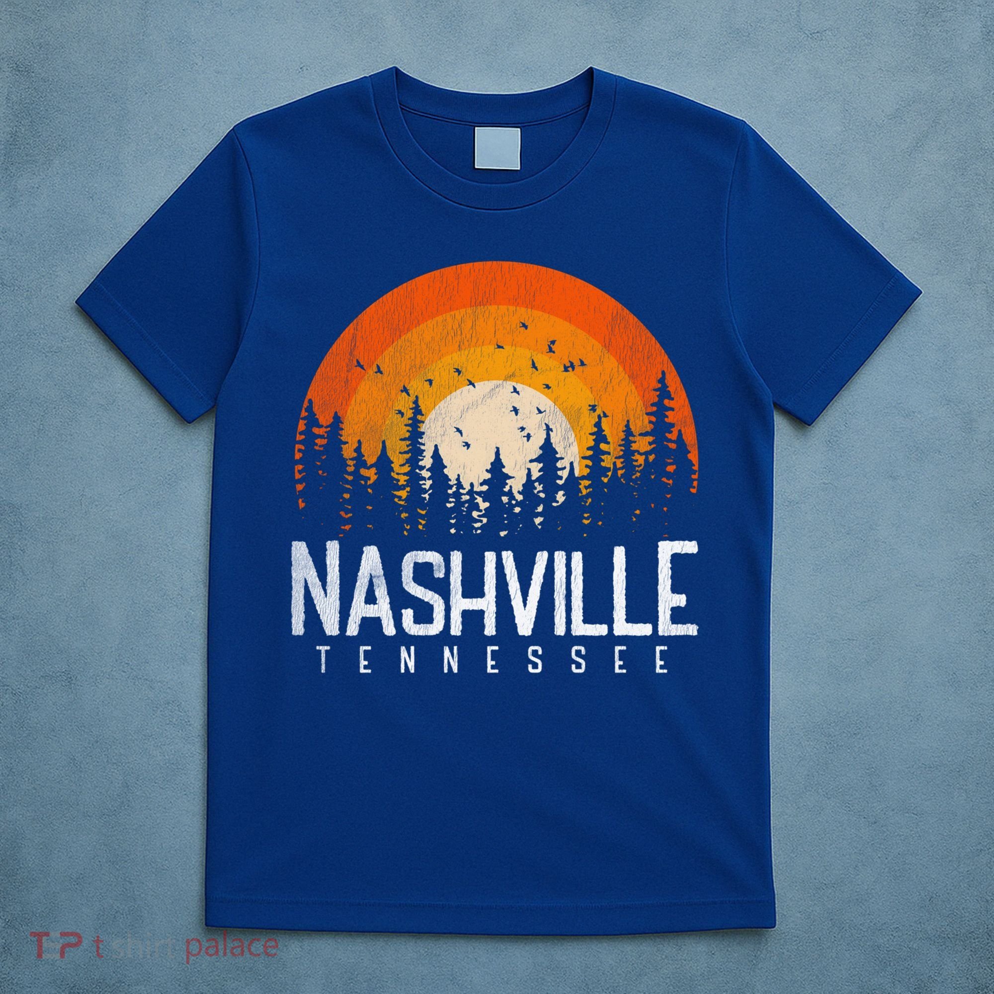 Nashville Tennessee Tn Gift Retro Style Vintage 80s Gift Great Gift T-Shirt