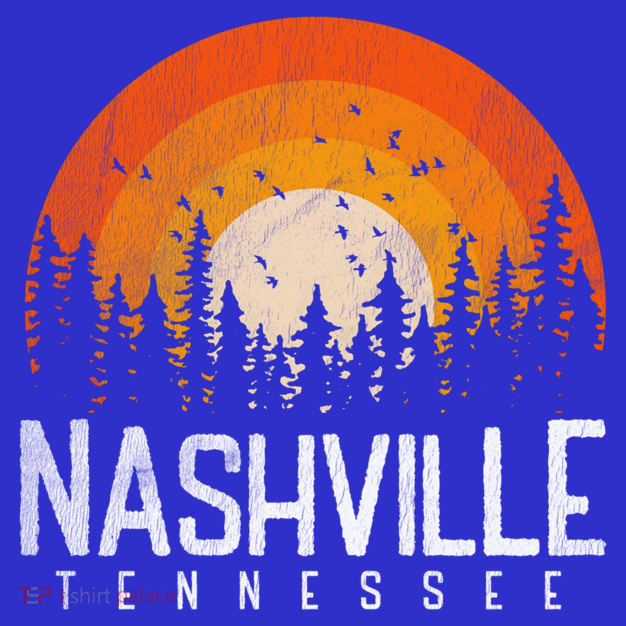 Nashville Tennessee Tn Gift Retro Style Vintage 80s Gift Great Gift T-Shirt