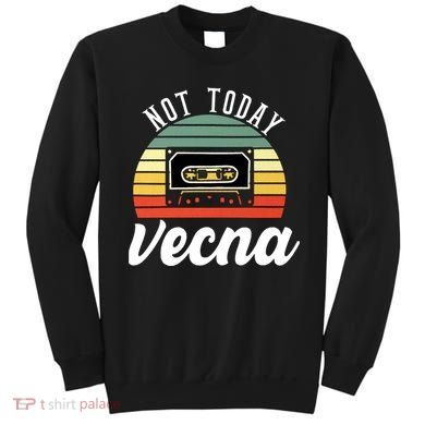 Not Today Vecna Mixtape Retro Vintage Sweatshirt