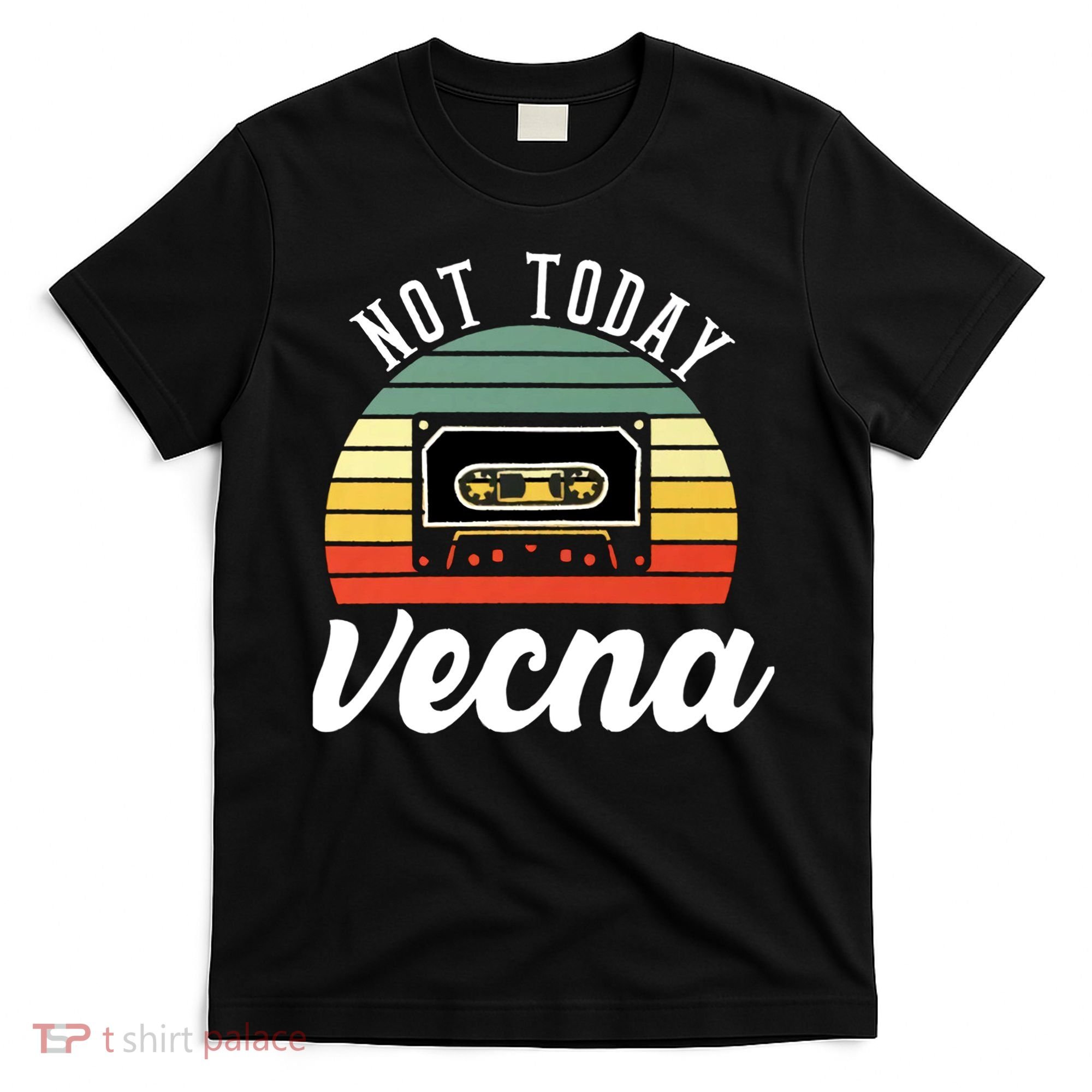 Not Today Vecna Mixtape Retro Vintage T-Shirt