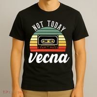 Not Today Vecna Mixtape Retro Vintage T-Shirt thumb 3
