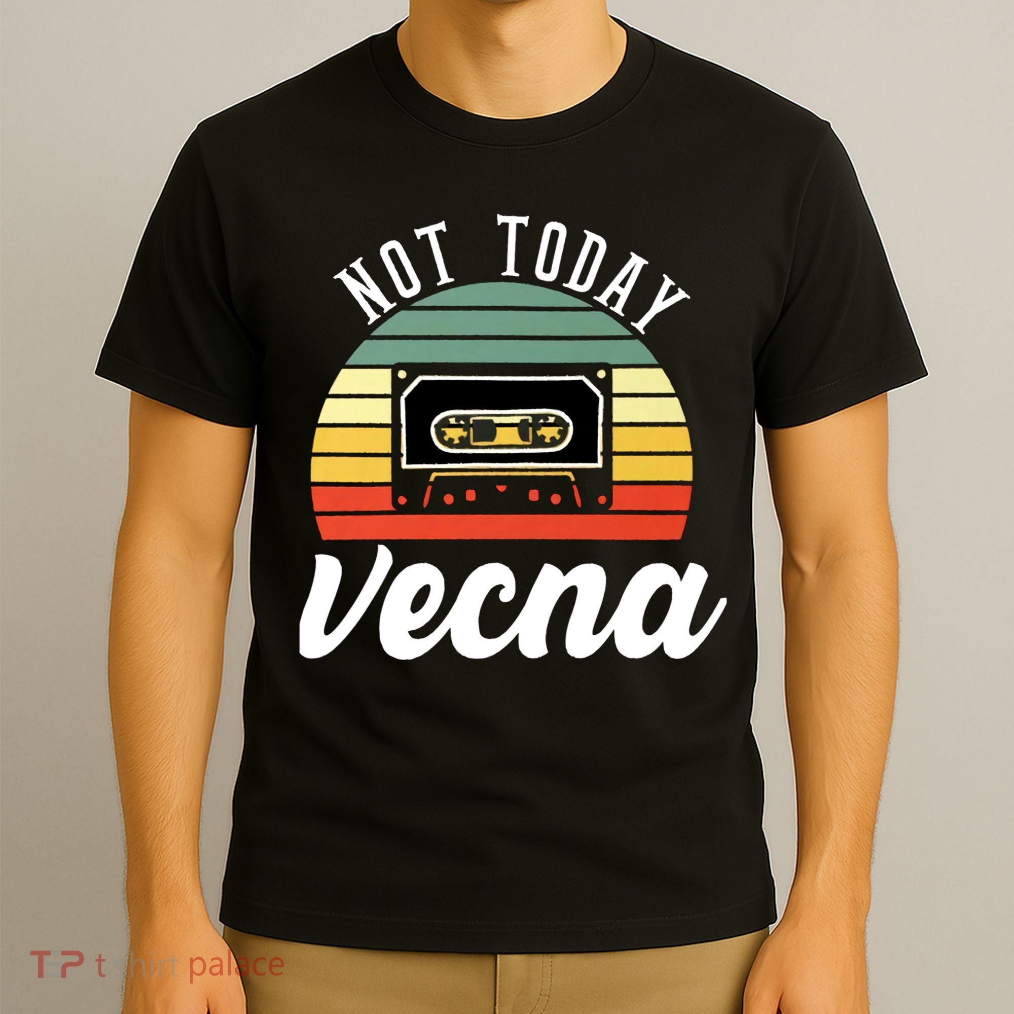 Not Today Vecna Mixtape Retro Vintage T-Shirt