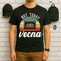 Not Today Vecna Mixtape Retro Vintage T-Shirt thumb 6