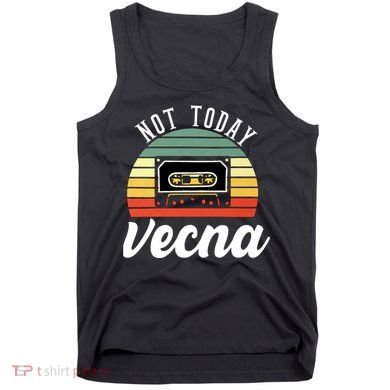 Not Today Vecna Mixtape Retro Vintage Tank Top